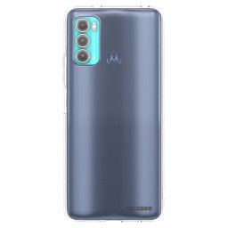 Átlátszó szilikon tok az alábbi mobiltelefonokra Motorola Moto G60 - Clear