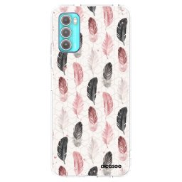 Átlátszó szilikon tok az alábbi mobiltelefonokra Motorola Moto G60 - Feather 2