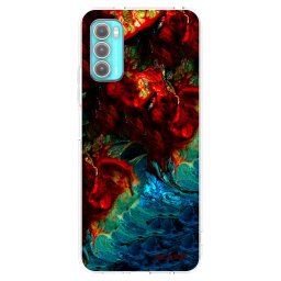 Átlátszó szilikon tok az alábbi mobiltelefonokra Motorola Moto G60 - Universe