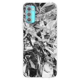 Átlátszó szilikon tok az alábbi mobiltelefonokra Motorola Moto G60 - Chrome