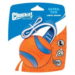 CHUCKIT Kutyalabda kötéllel 7cm
