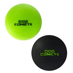 DOG-COMETS Stardust kutyalabda M neonzöld