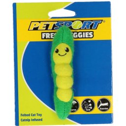 Petsport Friss zöldségek Peapod játék macskagyökérrel macskajáték