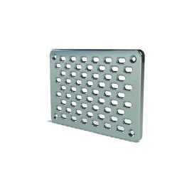 Gevelfix hézag rács XL rozsdamentes acél 25 x 15 cm istálló állattartás kártevők irtása