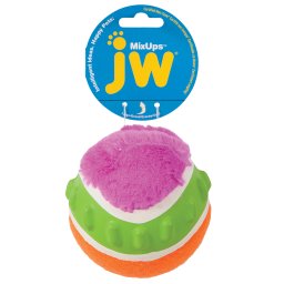 JW Mixups bordázott labda L 10 cm kutyajáték