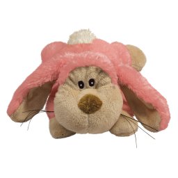 KONG Cozies pasztell M 22,8 cm x 22,8 cm kutyajáték plüss