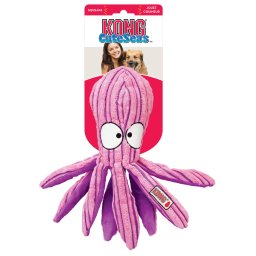 KONG Cuteseas polip csipogó játék nagy kutyajáték