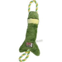 KONG Knots Tugger játék béka kötéllel kicsi közepes kutyajáték kötelek