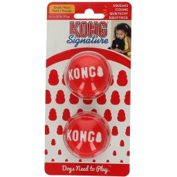 KONG Piros kutyalabda 2db