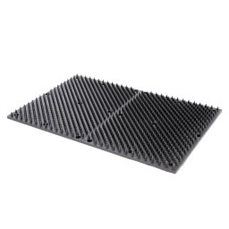 Karcszőnyeg, vakaró lóápolás fekete (L60xB40cm)