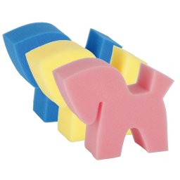 3 színben, szivacs lóápolás