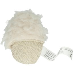 Wooly Luxury Gyapjú luxus papucs fehér macskajáték