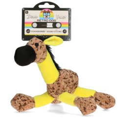 Retrodog Retro szamár sárga S kutyajáték