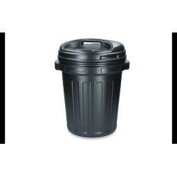 Excellent Tároló vödör fedővel fekete 40 liter