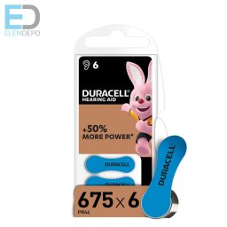 Duracell DA 675 N6 +50% Energy Hallókészülék elem (1 db )