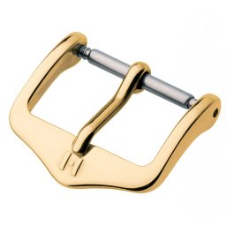 Hirsch Tradition tüskecsat 20 mm, sárgaarany