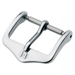 Hirsch Tradition tüskecsat 22 mm, ezüst