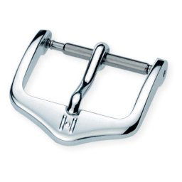 Hirsch Standard tüskecsat 18 mm, ezüst