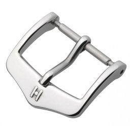 Hirsch Classic tüskecsat 18 mm, ezüst