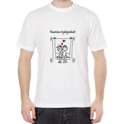 Hamarosan összeházasodunk - Tréfás póló
