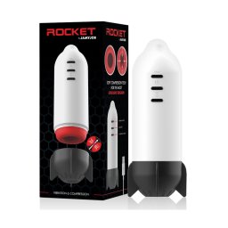 ROCKET MASTURBATOR SOFT COMPRESSION TECH AND VIBRATION.