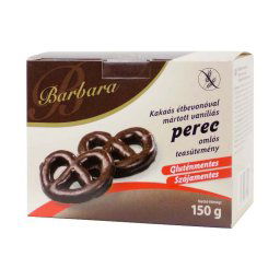 Barbara kakaós étbevonóval mártott vaníliás perec gluténmentes 150g