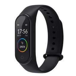 WearFit M4 Band Pulzus- Vérnyomás- És Véroxigénmérő Multisport Okoskarkötő Fekete
