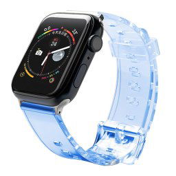 Strap Light Apple Watch 2/3/4/5/6 óraszíj (kék) - 38/40mm