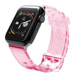 Strap Light Apple Watch 2/3/4/5/6 óraszíj (piros) - 42/44mm