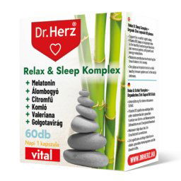 Dr. Herz Relax & Sleep Komplex kapszula 60 db
