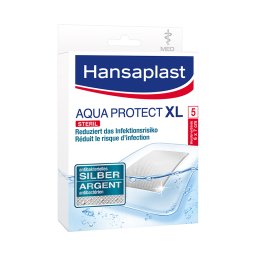Hansaplast MED Aqua Protect XL vízálló, antibakteriális sebtapasz 5x
