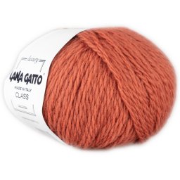 Lana Gatto Class kötőfonal, merinó és angora - 9350, Ruggine