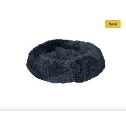 Let's Plüss kutyaágy 100cm sötét szürke