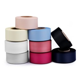 Atlasz selyemszalag kétoldalas szélessége 40 mm matt