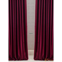 Bársony függöny - Gránátalma 280cm