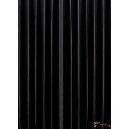 Bársony függöny - Fekete 280cm