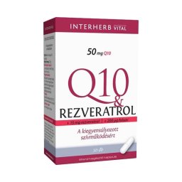 Interherb Q10 rezveratrol kapszula 30x