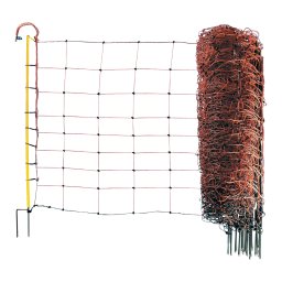 Excellent komplett kerítés 90 cm dupla tüskés juh istálló állattartás villanypásztor háló
