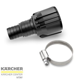 KÄRCHER Csap adapter szívótömlőhöz és kert tömlőhöz 3/4" +1"