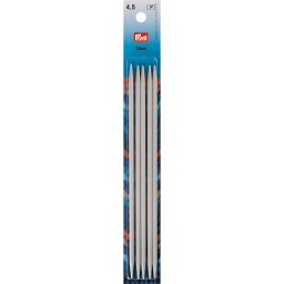 PRYM egyenes, fém, zokni/harisnya kötőtű 4.5mm/20cm, 191493