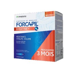 Forcapil Keratin+ hajerősítő kapszula 120x+60x