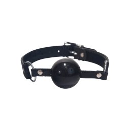 Silicone Ball Gag Black