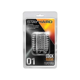 Stay Hard Cock Sleeve 01 Clear