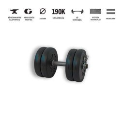GazoFitness® Kézi Súlyzó 10,5 Kg