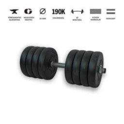 GazoFitness® Kézi Súlyzó 22 Kg