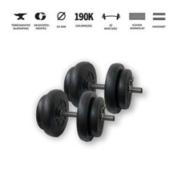 GazoFitness® Kézi Súlyzó 2x16Kg(32Kg)