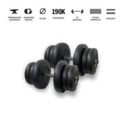 GazoFitness® Kézi Súlyzó 2x21Kg(42Kg)