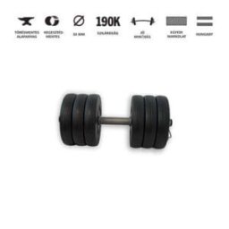 GazoFitness® Kézi Súlyzó 33 Kg