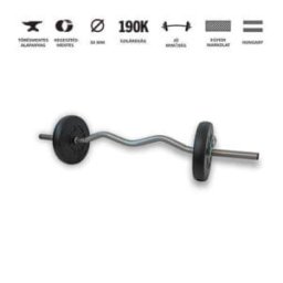 GazoFitness® Francia Rudas Súlyzó 13kg