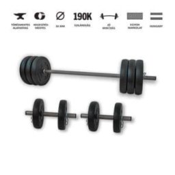 GazoFitness® Hardcore Szett /Össz:45 Kg/